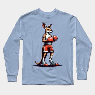 Kangaroo boxing Long Sleeve T-Shirt